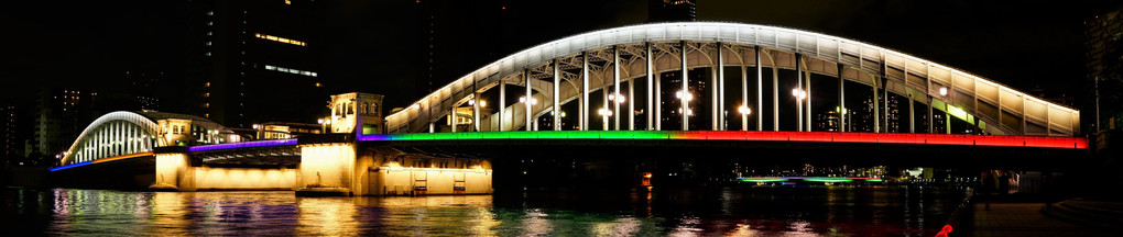 隅田川、五輪カラーの橋 - 4 -