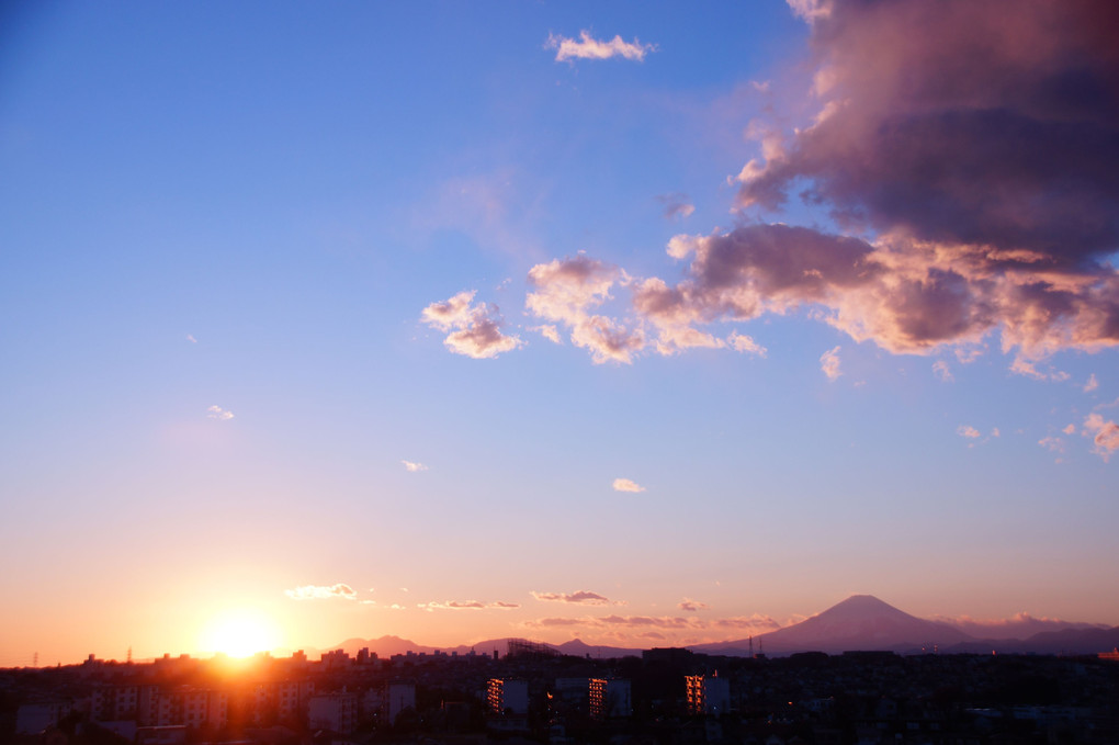 夕陽が沈むころ