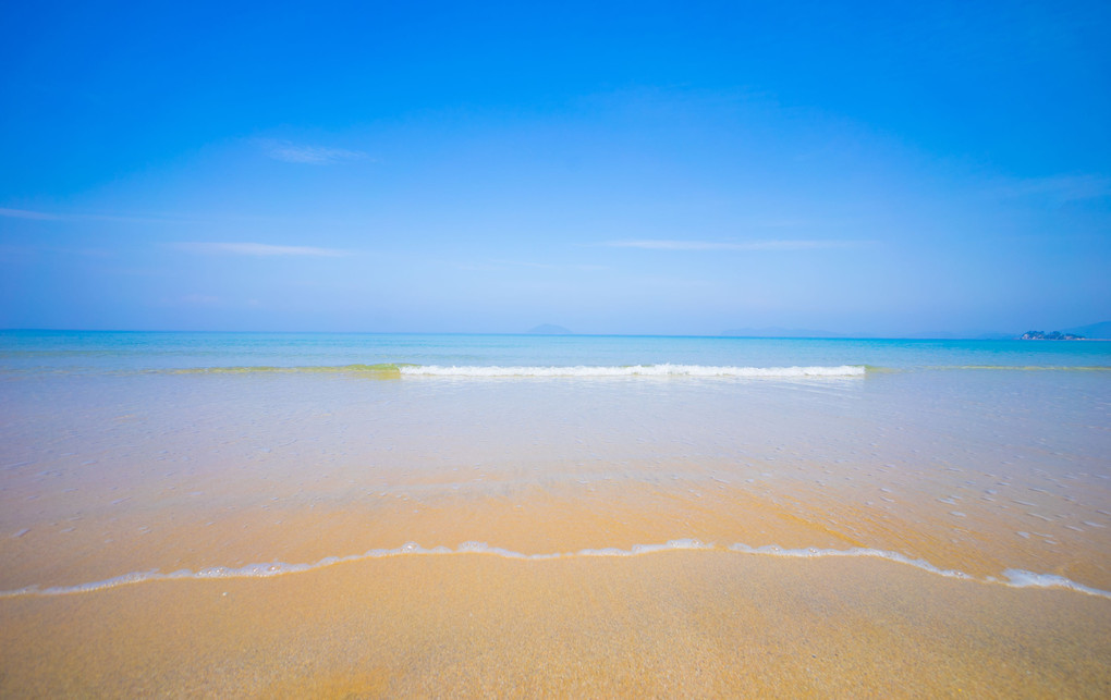 春の海　(糸島)