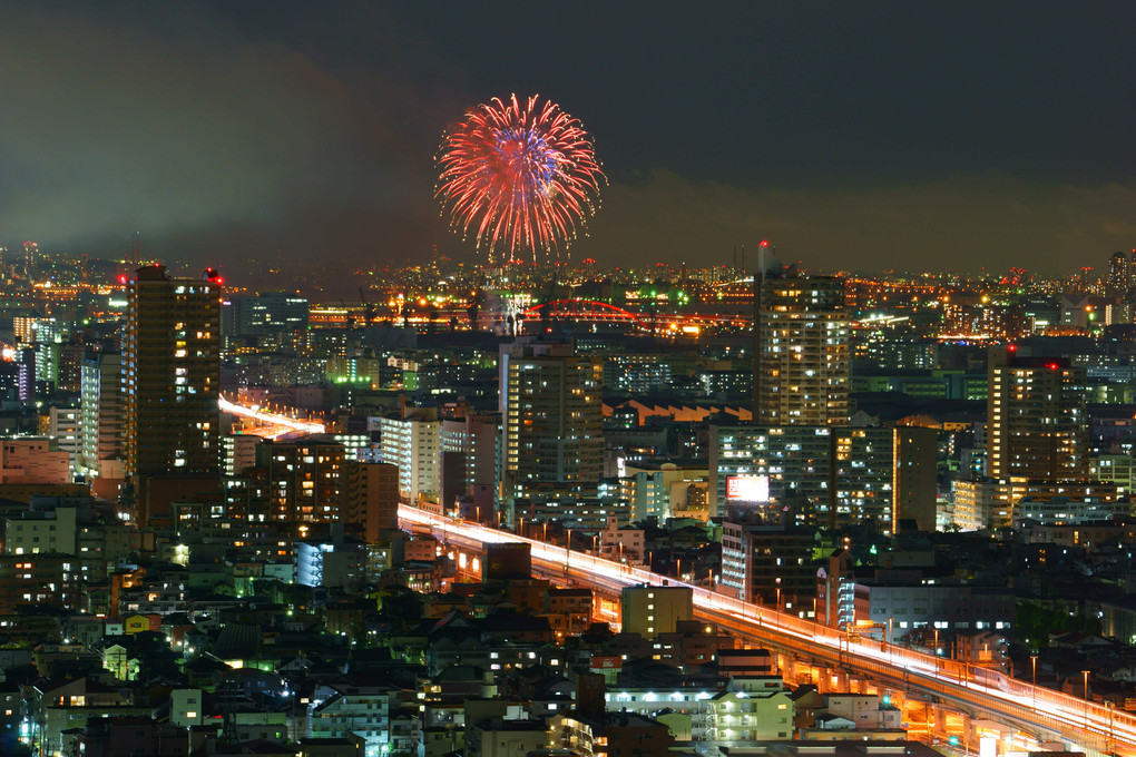 神戸の花火