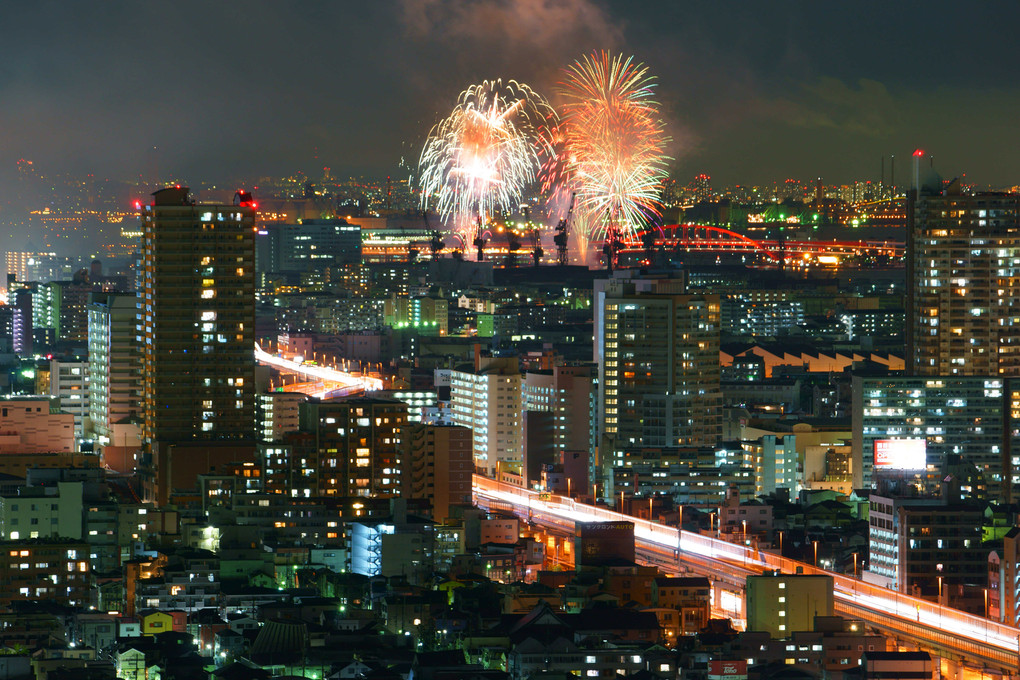 神戸の花火