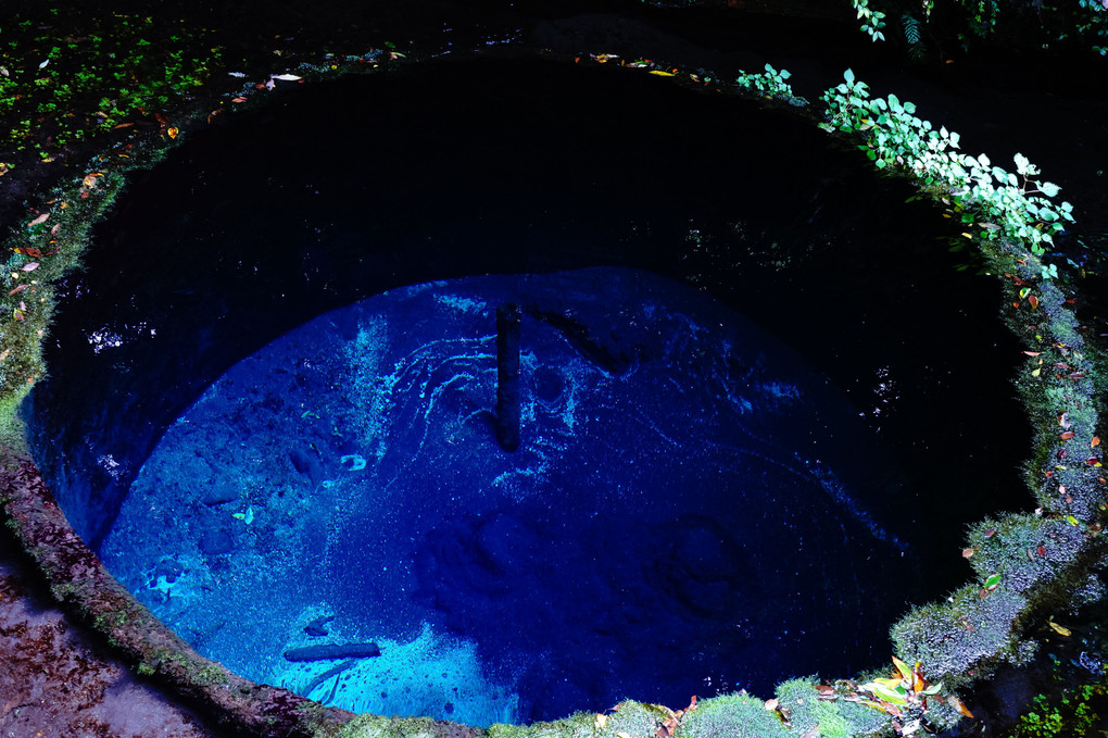 青の湧水