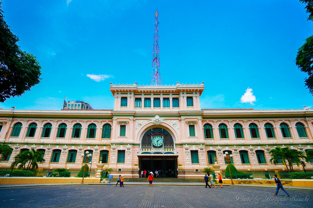 サイゴン中央郵便局(Bưu điện Trung tâm Sài Gòn)