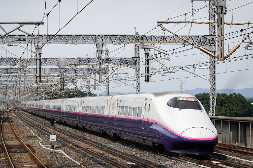 DSC-RX100M6で撮る東北新幹線　E2系新幹線J51編成