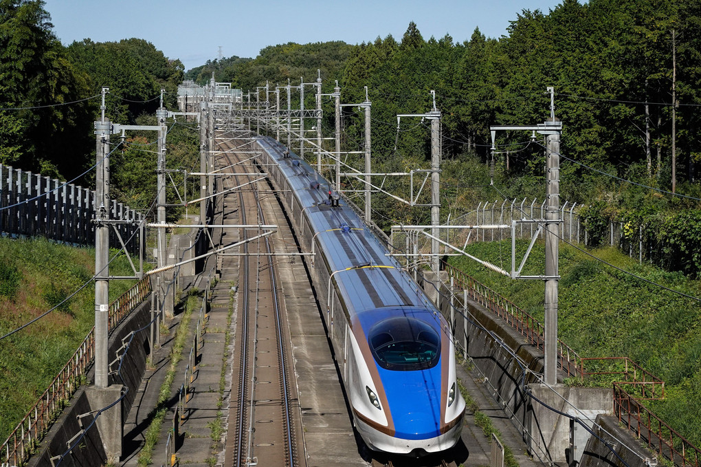 DSC-RX100M6で撮る東北新幹線　E7新幹線F4編成