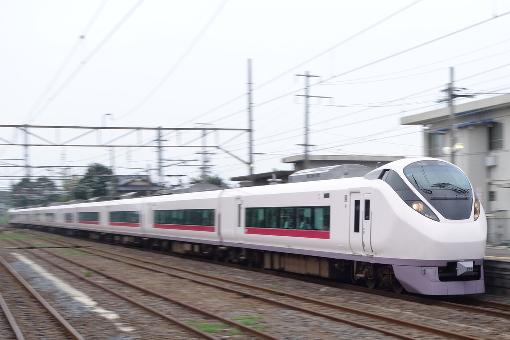 RX100M2とおでかけ　常磐線の特急列車　