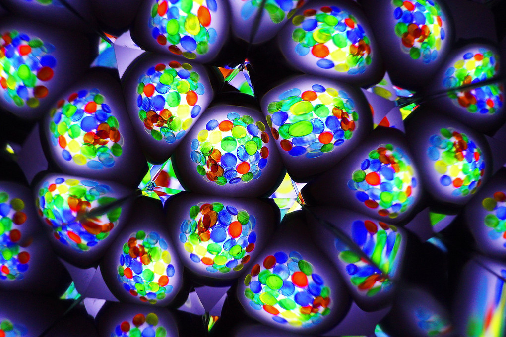 Kaleidoscope ball photo 