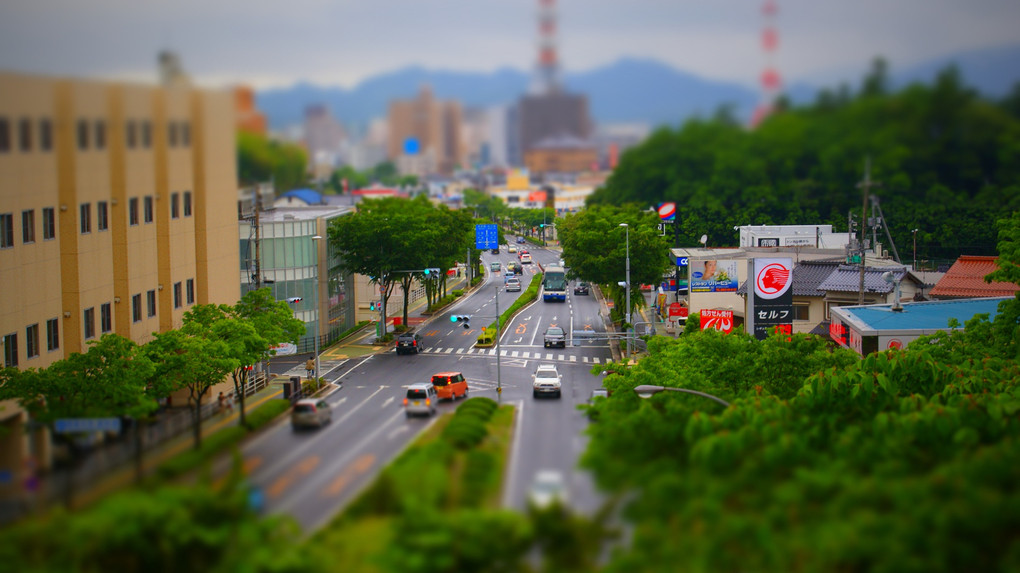 くにびき道路 チルトシフト