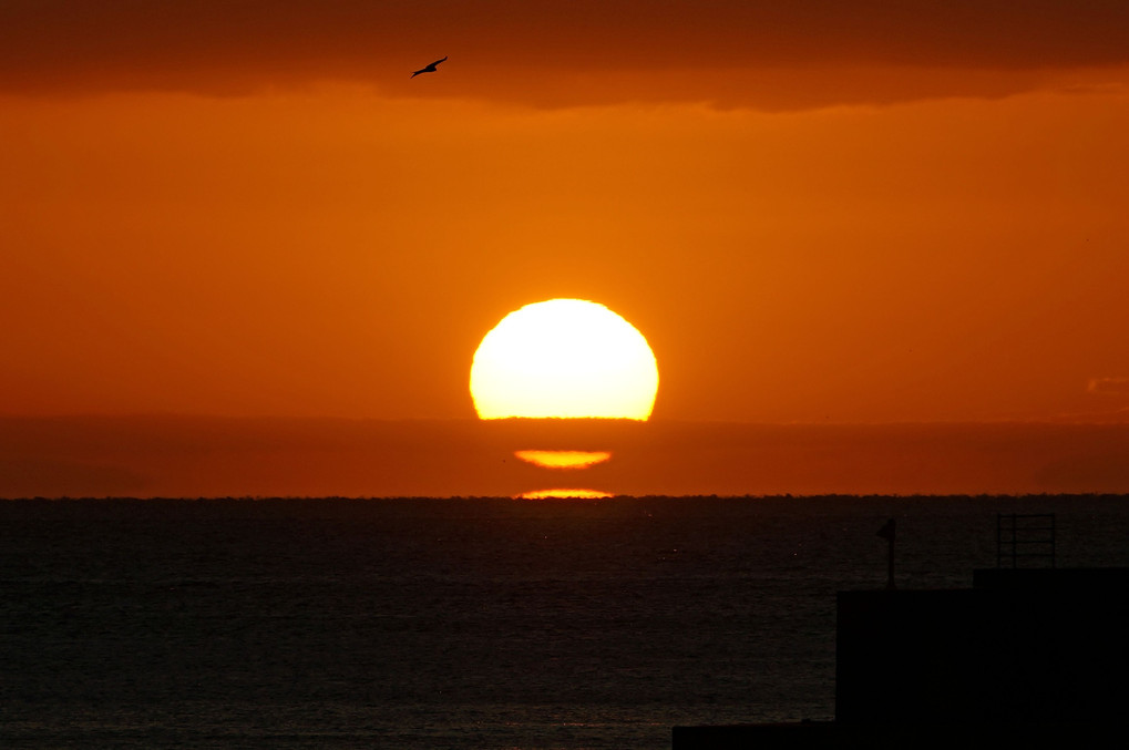 和歌の浦・夕陽