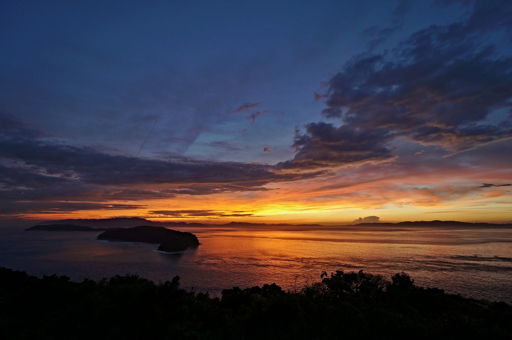 紀淡海峡夕景