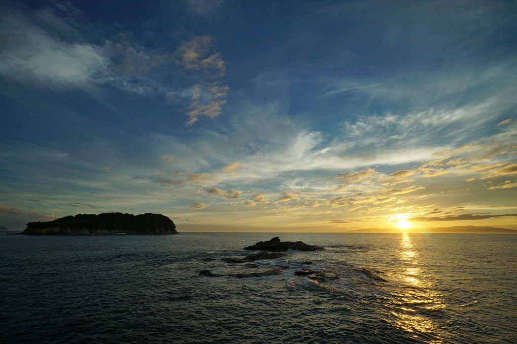 雑賀崎夕景…タイムラプス 2018.08.20