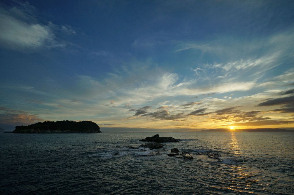 雑賀崎夕景…タイムラプス 2018.08.20