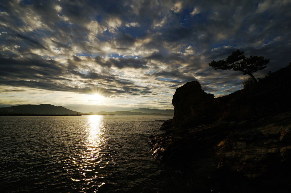 和歌浦の朝