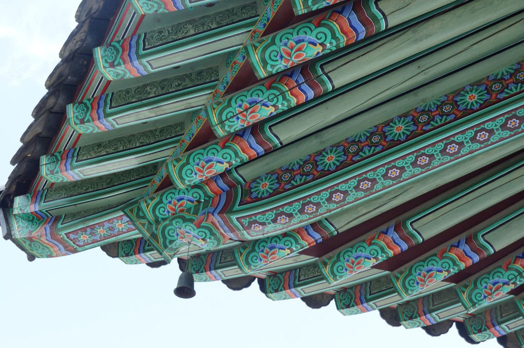 Korean style temple