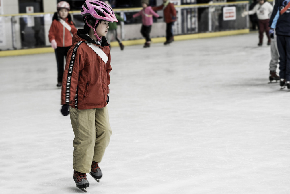 初アイススケート