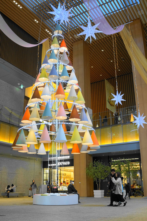 KITTE名古屋のクリスマスツリー