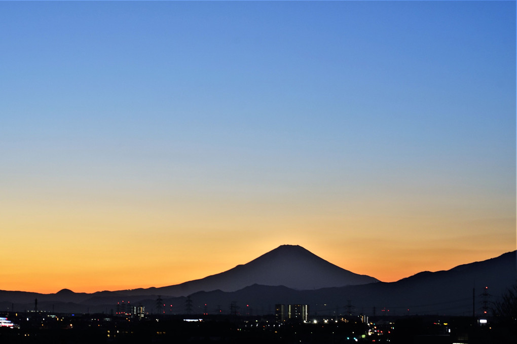 冨士山が見える町　Ⅲ