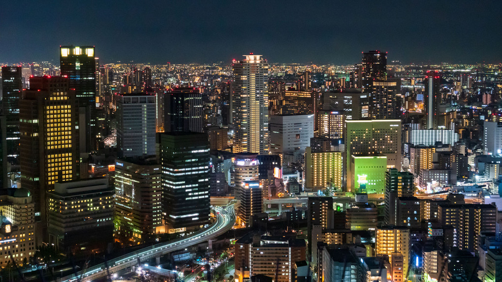 大阪の夜