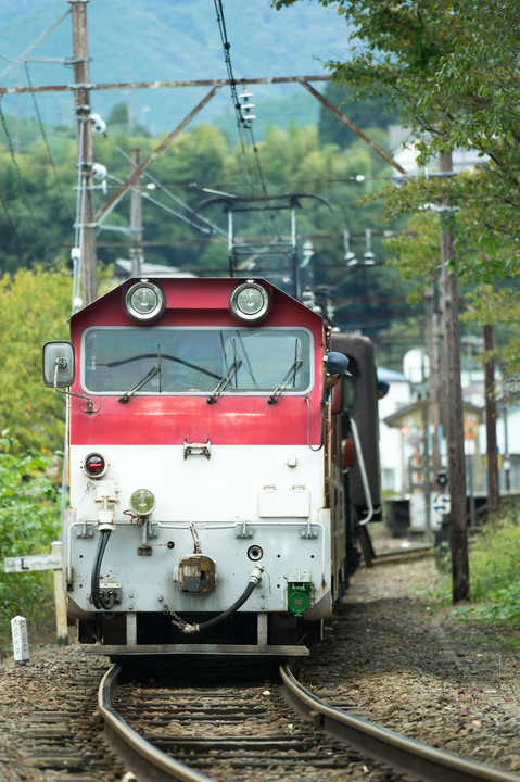 小さな赤い列車の回送