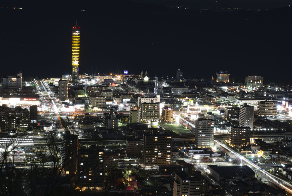 瀬戸大橋とゴールドタワー