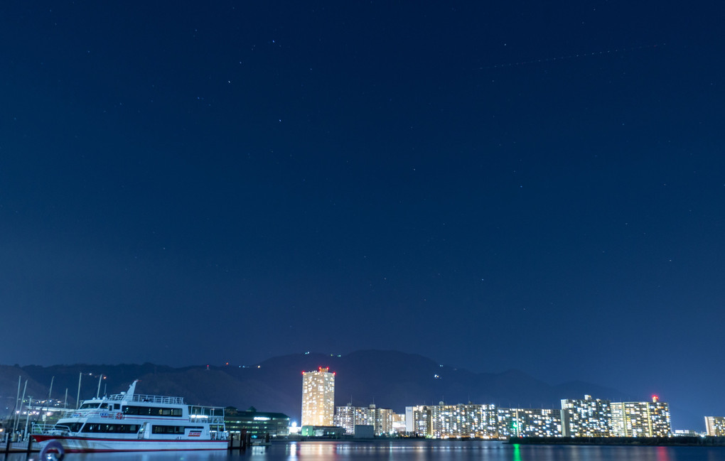 浜大津港 夜景