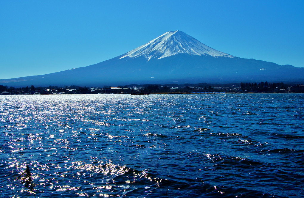 1月の富士山