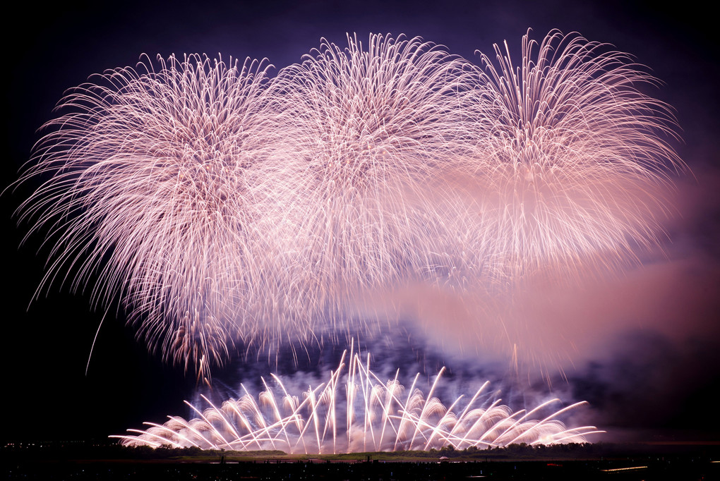 長岡の大花火『打ち上げ開始でございます。』