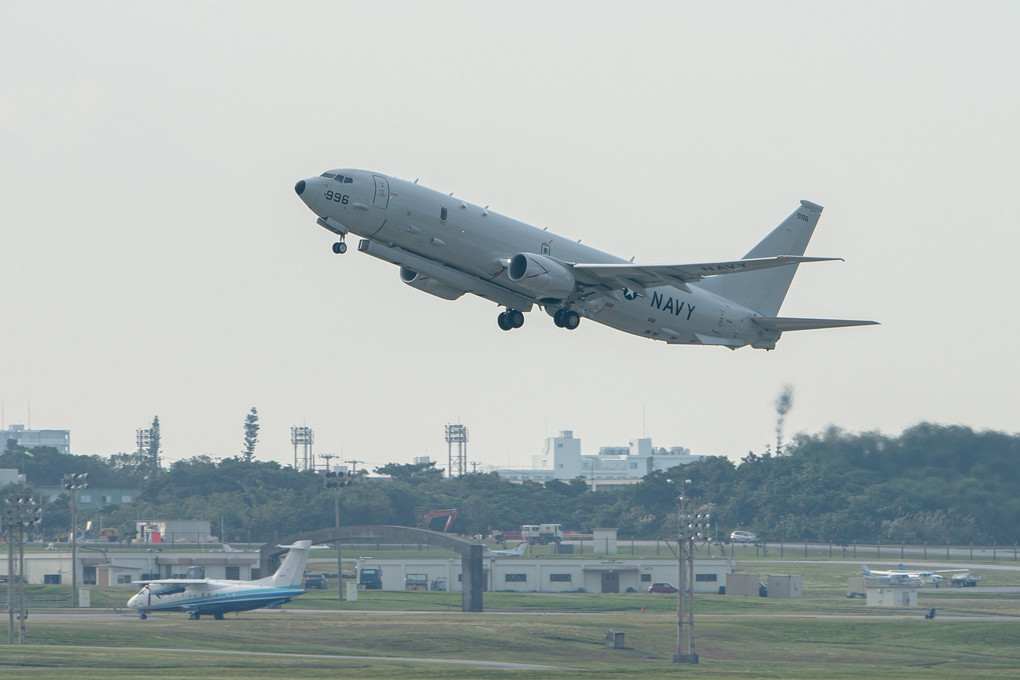 チョコバー付きP-8A 嘉手納基地