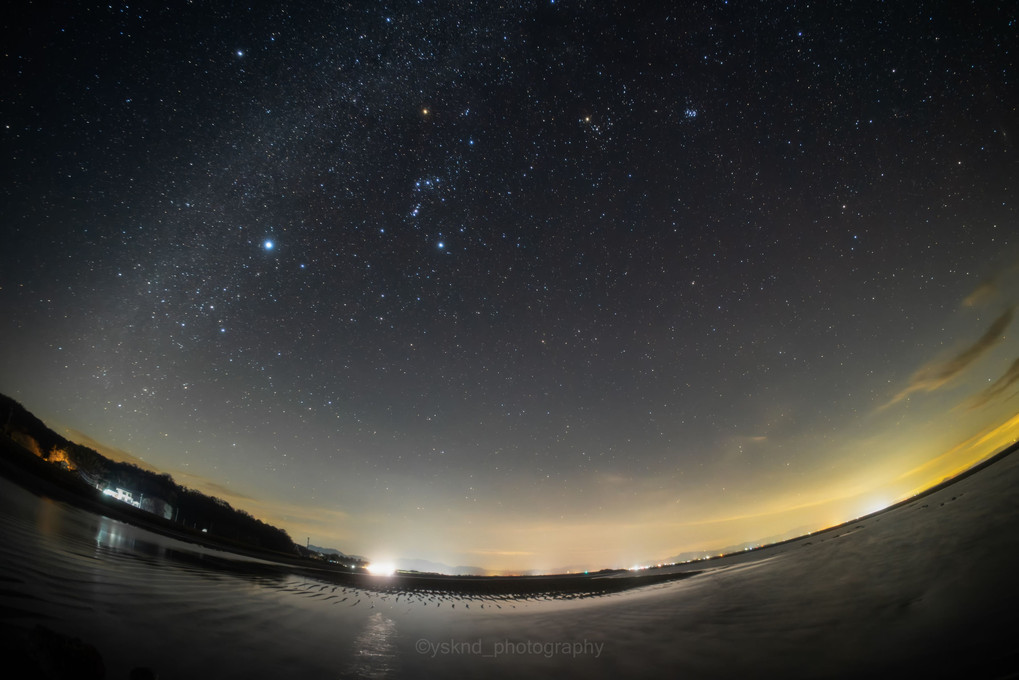 真玉海岸の星空