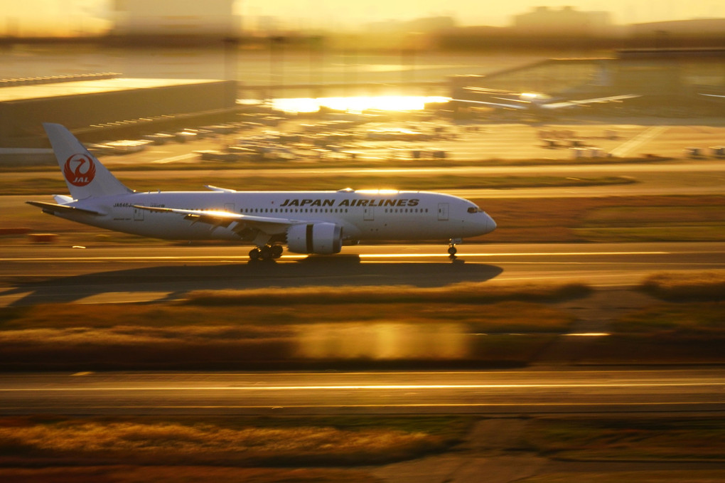 飛行機流し撮り