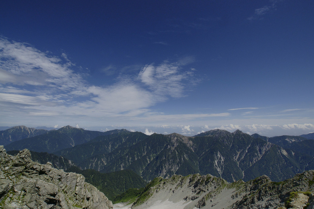 立山山頂からの眺望