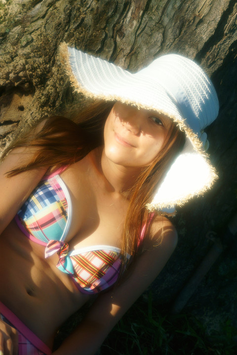 Hawaii beach girl