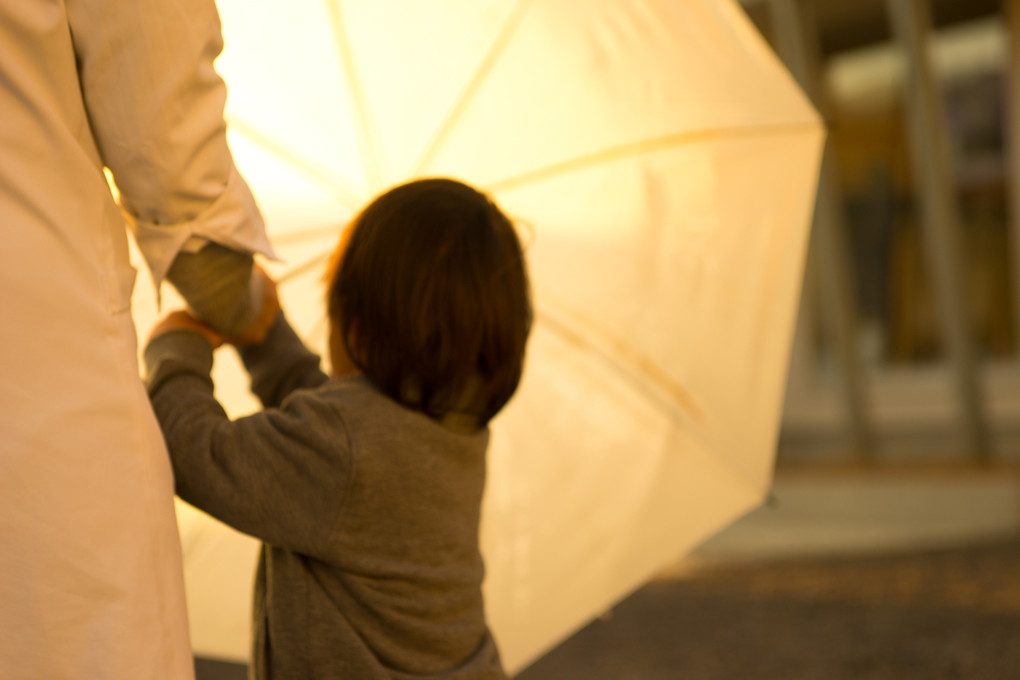 雨上がりの夕刻