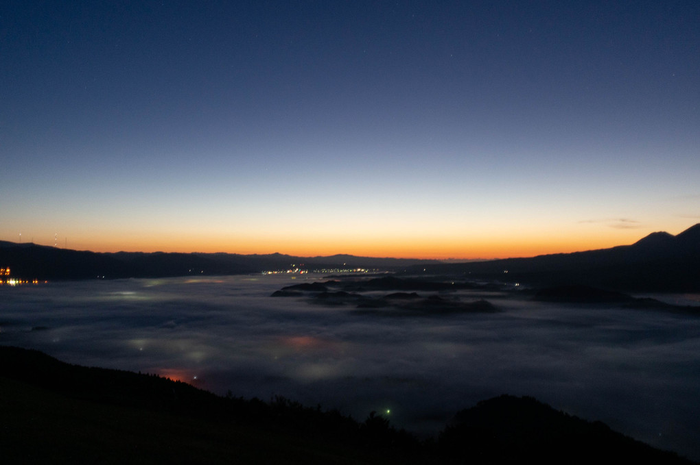 鹿児島県　魚野山の雲海