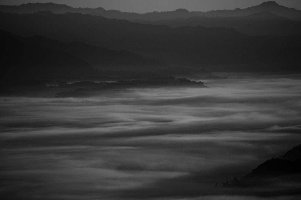 鹿児島県　魚野山の雲海