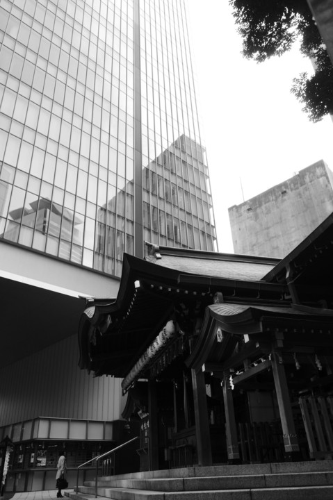 東京の神社。