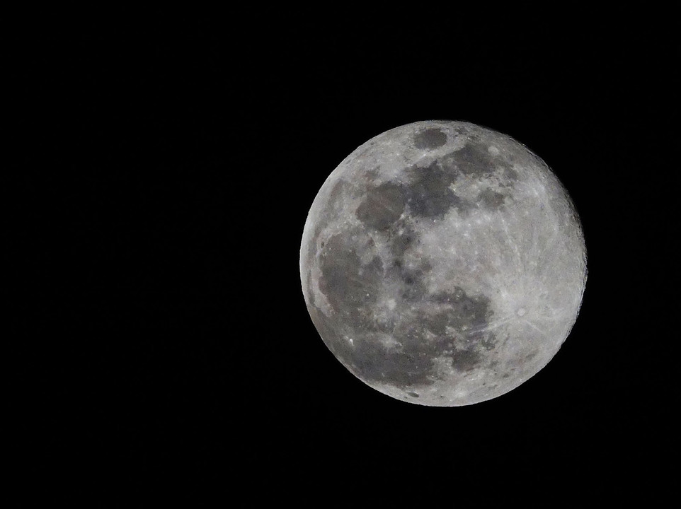 今年一番地球に近かった満月ピンクムーン