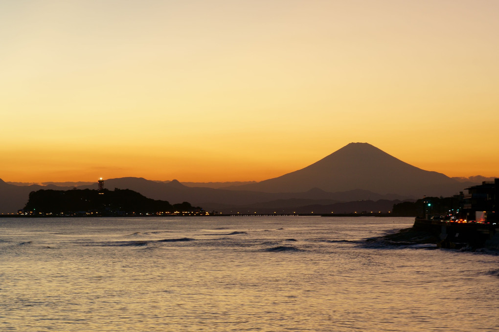 穏やかな夕暮れ