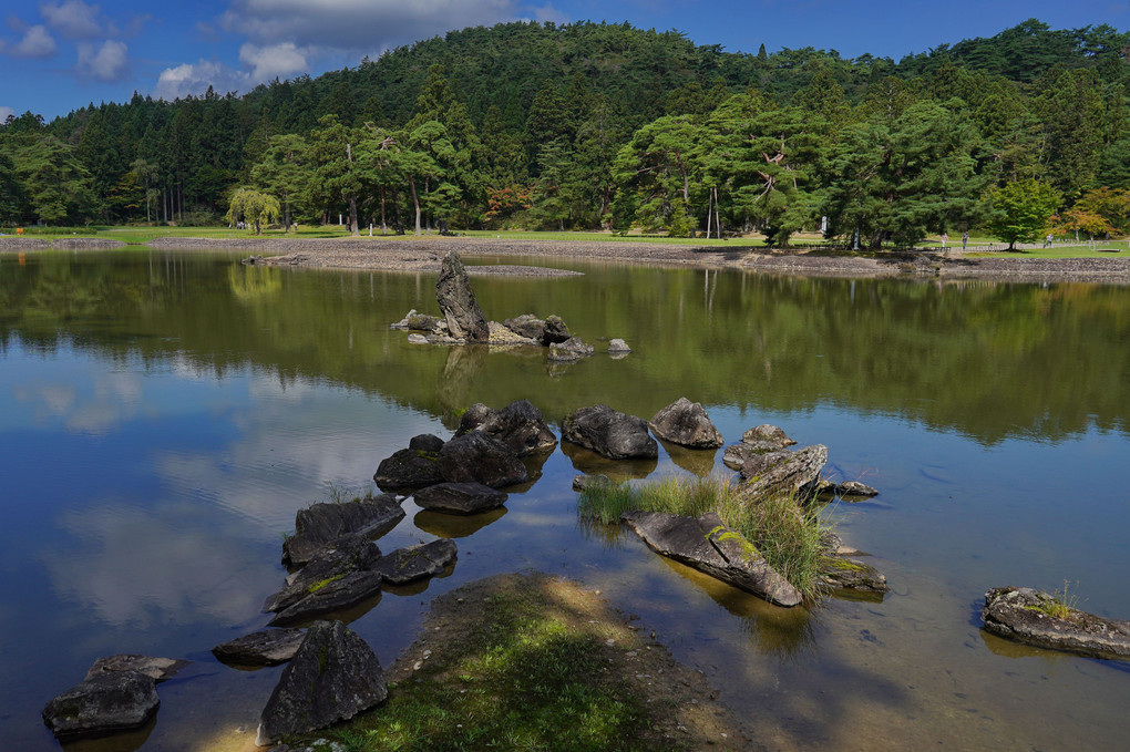 浄土庭園…毛越寺