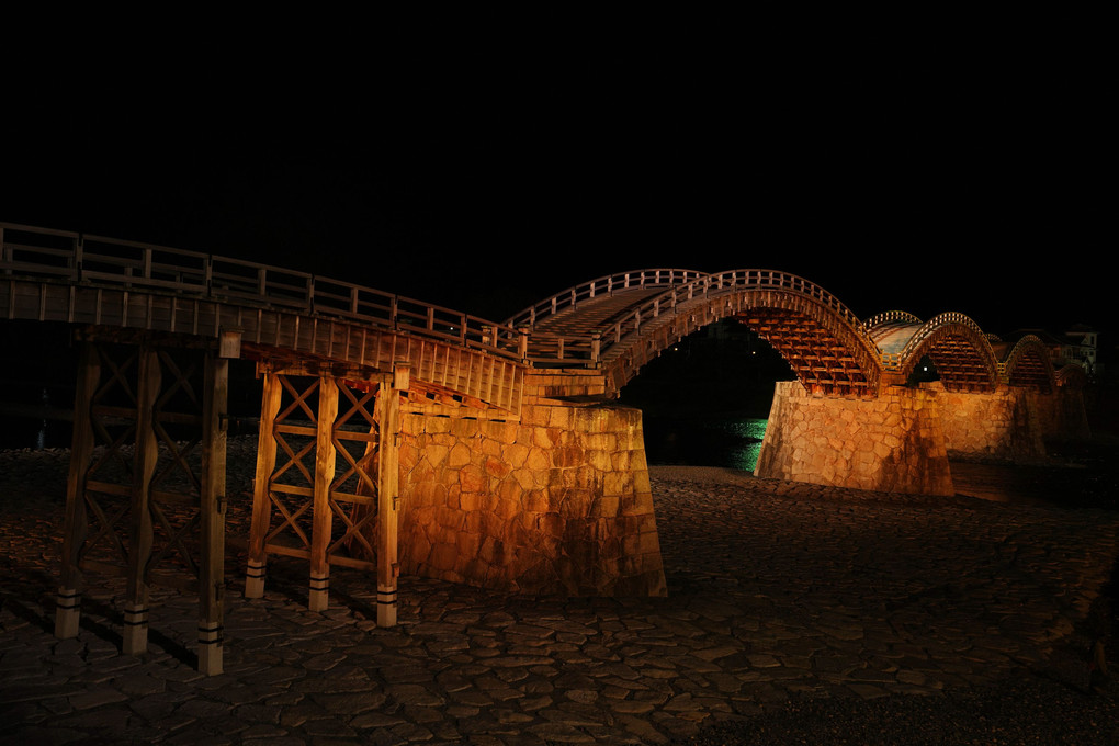 夜の錦帯橋
