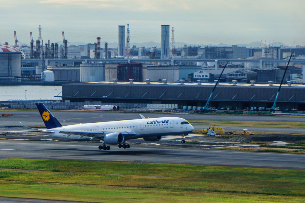 MUC→HND、LH714、A350-900