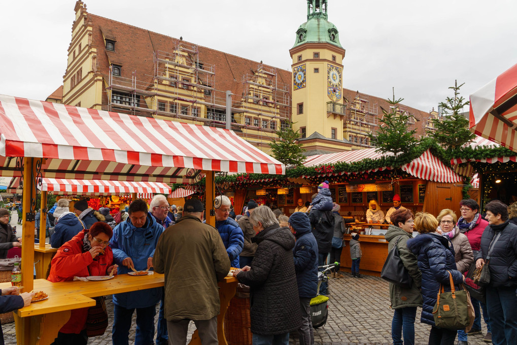 ドイツ・ライプツィヒのクリスマスマーケット