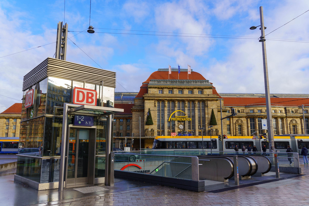 欧州最大とされるドイツ・ライプツィヒ中央駅