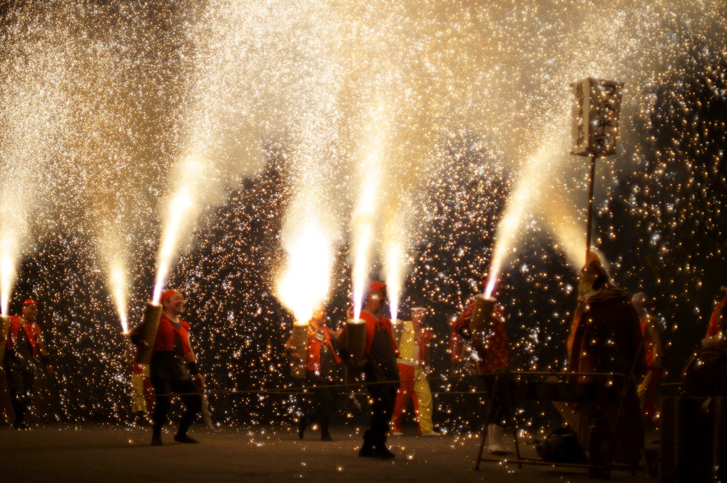 遠州新居手筒花火保存会設立３０周年記念花火　（湖西おいでん祭）