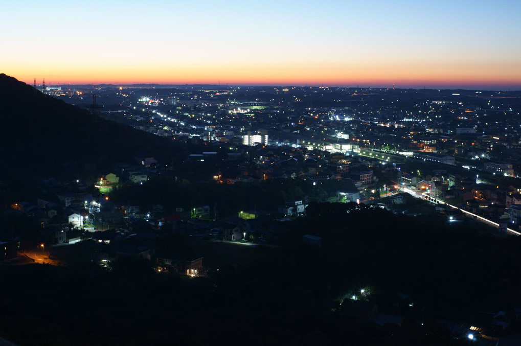 二川宿　(夜明け前)