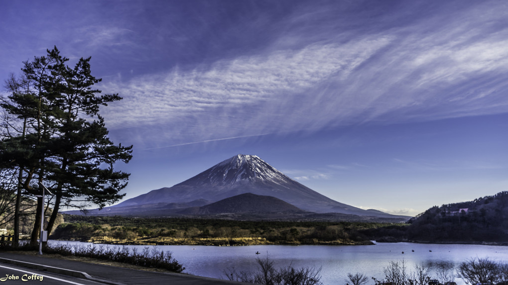 ♫富士は日本一の山♫
