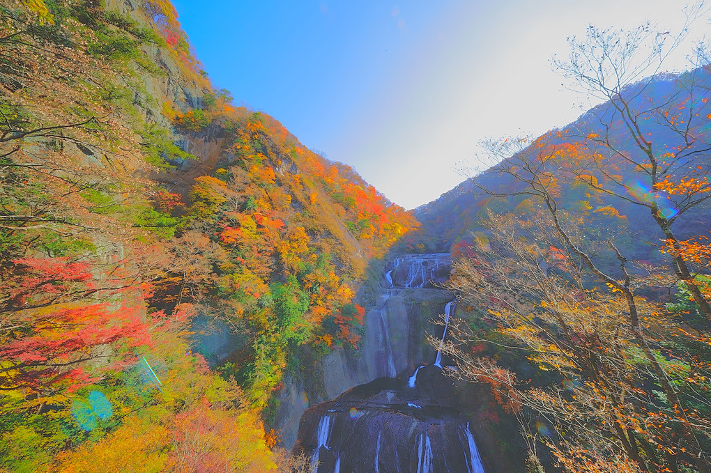 袋田の滝（秋）