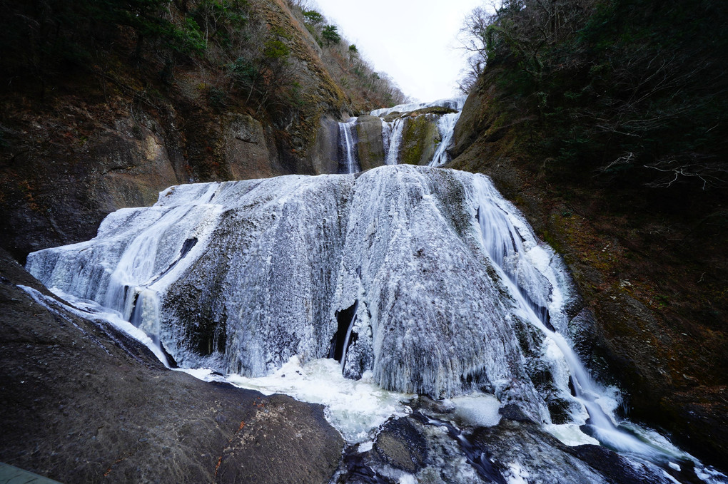袋田の滝（冬）