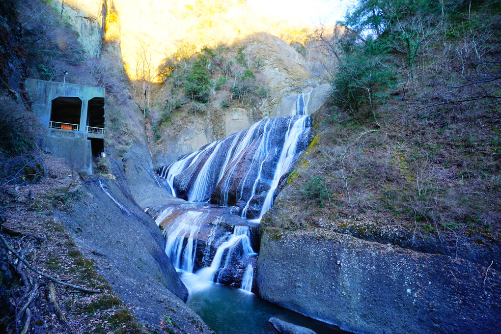 冬の滝ー袋田の滝ーその３