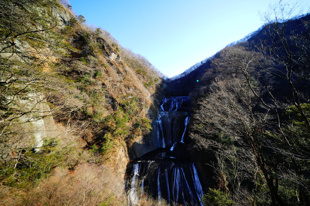 恋人の聖地・袋田の滝（冬）